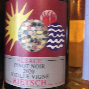 Pinot Noir Vieille Vigne - Domaine Rietsch - jean-pierre-sophie-rietsch