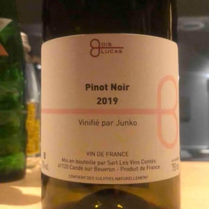 Pinot Noir Vinifie par Junko - Les Vins Contés (CLOSED) - Olivier Lemasson (CLOSED) 