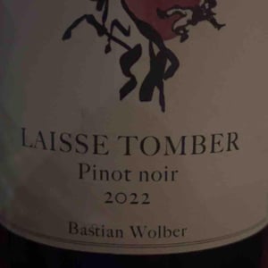 Pinot noir - Laisse Tomber - bastian-wolber -2022