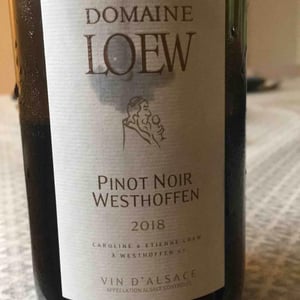 Pinot Noir Westhoffen - Loew - caroline-etienne-loew