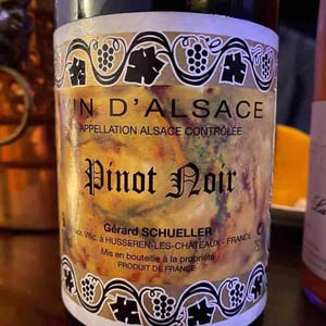 Pinot Noir - Gérard Schueller & Fils - Bruno Schueller 