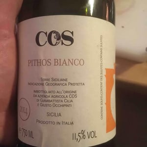 COS - Giambattista Cilia, Cirino Strano & Giusto Occhipinti - Pithos Bianco
