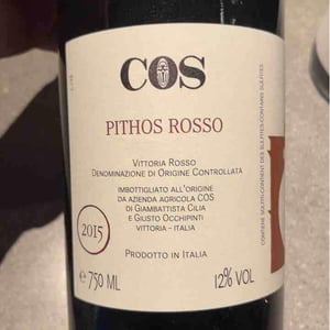 Pithos Rosso - COS - Giambattista Cilia, Cirino Strano & Giusto Occhipinti 