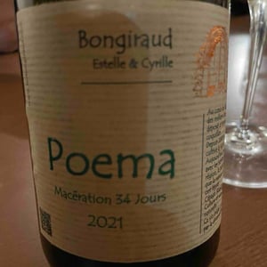 Poema - Francuska Vinarija - Estelle & Cyrille Bongiraud 
