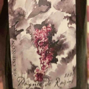Domaine Gramenon - Michèle Aubéry-Laurent & Maxime-Francois Laurent - Poignée de Raisin