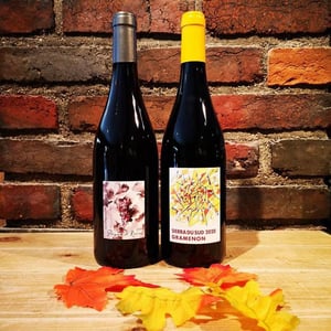 Poignée de Raisin - Domaine Gramenon - Michèle Aubéry-Laurent & Maxime-Francois Laurent 