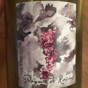 Domaine Gramenon - Michèle Aubéry-Laurent & Maxime-Francois Laurent - Poignée de Raisin