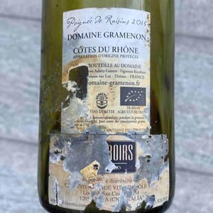 Domaine Gramenon - Michèle Aubéry-Laurent & Maxime-Francois Laurent - Poignée de Raisin