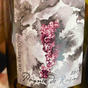 Domaine Gramenon - Michèle Aubéry-Laurent & Maxime-Francois Laurent - Poignée de Raisin