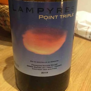 Domaine Lampyres - François-Xavier Dauré - Point Triple