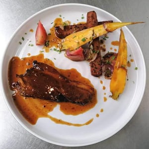 Poitrine De Veau Confite Et Jus Hysope - Tandem - 442641
