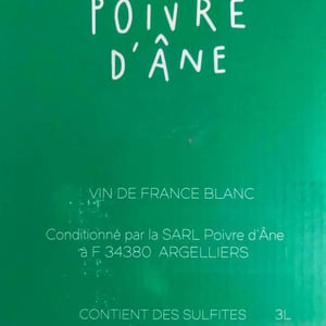 Poivre d'Ane - Alexandre Pons - Poivre d'Ane Blanc