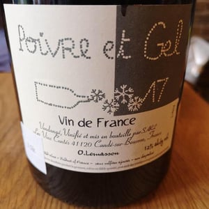 Poivre Et Gel - Les Vins Contés (CLOSED) - olivier-lemasson-closed