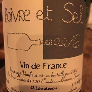Les Vins Contés (CLOSED) - Olivier Lemasson (CLOSED) - Poivre et Sel