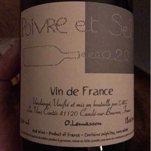 Poivre et Sel - Les Vins Contés (CLOSED) - olivier-lemasson-closed