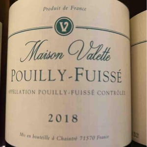 Pouilly-Fuissé - Maison Valette - Philippe, Cécile et Baptiste Valette 
