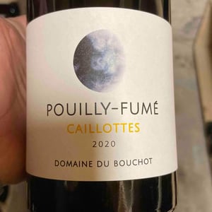 Pouilly-fumé « Caillottes » - Domaine du Bouchot - antoine-gouffier -2020