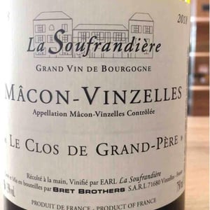Pouilly-Vinzelles - La Soufrandière - Bret Brothers - jean-guillaume-jean-philippe-bret