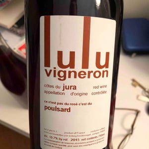Ce n'est pas du rosé c'est du poulsard 2015