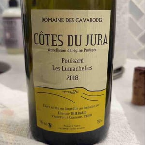 Domaine des Cavarodes - Etienne Thiebaud - Poulsard Les Lumachelles