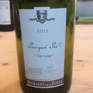 Pourquoi Pas ? « Vin orange » - Domaine de la Pinte - pierre-martin