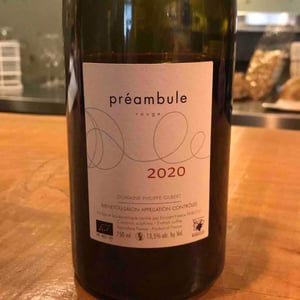 Préambule - Domaine Philippe Gilbert - Frederic, Romain, et Anne-Sophie Bonnard -2020