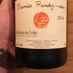 Premier Rendez-vous 2016 2014 - Domaine Jousset - Lise & Bertrand Jousset