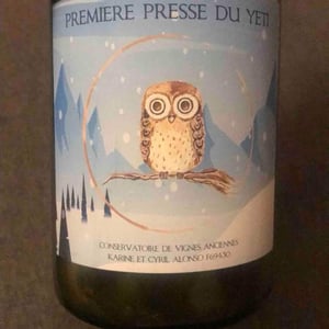 Première Presse Du Yeti - Conservatoire De Vignes Anciennes - Karine & Cyril Alonso 