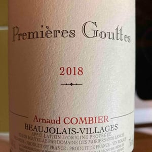 Premières Gouttes - Arnaud Combier - Arnaud Combier -2020