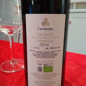 Primitivo - L'Archetipo - Francesco Valentino Di Benedetto 