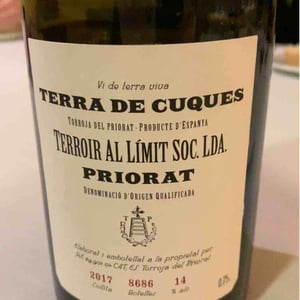 Priorat - "Terra de Cuques" - Negre - Terroir Al Limit - Dominik Huber and Eben Sadie 