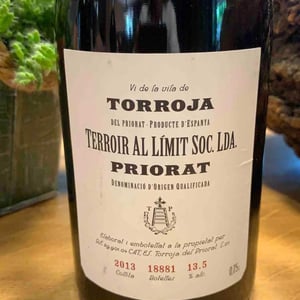 Priorat - "Torroja" - Terroir Al Limit - Dominik Huber and Eben Sadie 