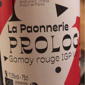 Prologue - La Paonnerie - Marie Carroget 
