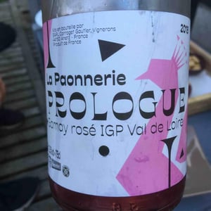Prologue (Rosé) - La Paonnerie - Marie Carroget 
