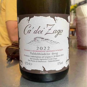 Prosecco Col Fondo - Ca' dei Zago - Christian Zago 