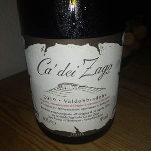 Prosecco Col Fondo - Ca' dei Zago - Christian Zago 