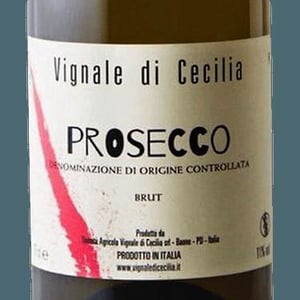 Prosecco BRUT DOC - Veneto, Italia - Vignale Di Cecilia 