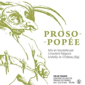 Prosopopée - Chai L'insolent - francois-ecot