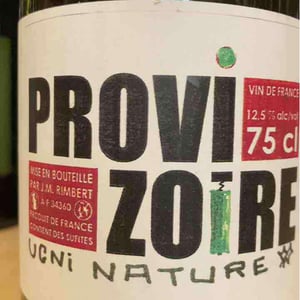 Provizoire - Rimbert - Jean-Marie Rimbert 