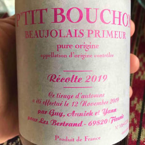 P'tit Bouchon - Les Bertrand - Guy, Annick & Yann Bertrand 