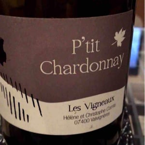 Les Vigneaux - Hélène & Christophe Comte - P'tit Chardonnay