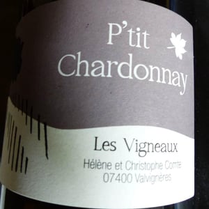 P'tit Chardonnay - Les Vigneaux - Hélène & Christophe Comte 