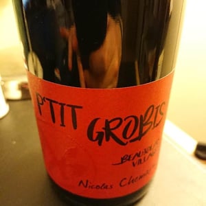 P`tit Grobis orange label - Nicolas Chemarin - nicolas-chemarin