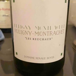 Puligny-Montrachet "Les Reuchaux" - Domaine Renaud Boyer - renaud-boyer
