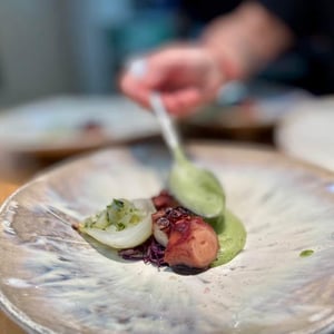 Pulpo Con Cebolla Dulce - Restaurante Riff - 512134
