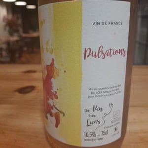 Pulsations - Du Vin Aux Liens - Vanessa Letort 