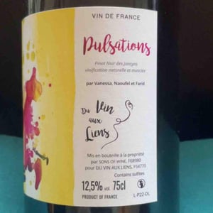 Pulsations - Du Vin Aux Liens - Vanessa Letort 