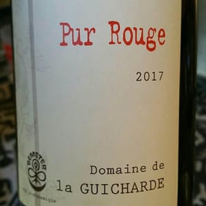 Pur Rouge - Domaine De La Guicharde - arnaud-isabelle-guichard