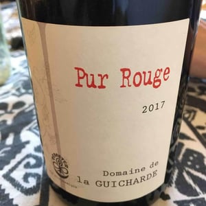 Pur Rouge - Domaine De La Guicharde - arnaud-isabelle-guichard
