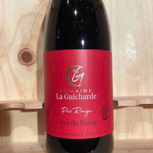 Pur Rouge - Domaine De La Guicharde - arnaud-isabelle-guichard